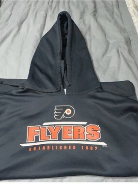 NHL Philadelphia Flyers Black & Orange Hoodie
